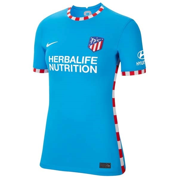 Tailandia Camiseta Atletico Madrid 3ª Mujer 2021/22